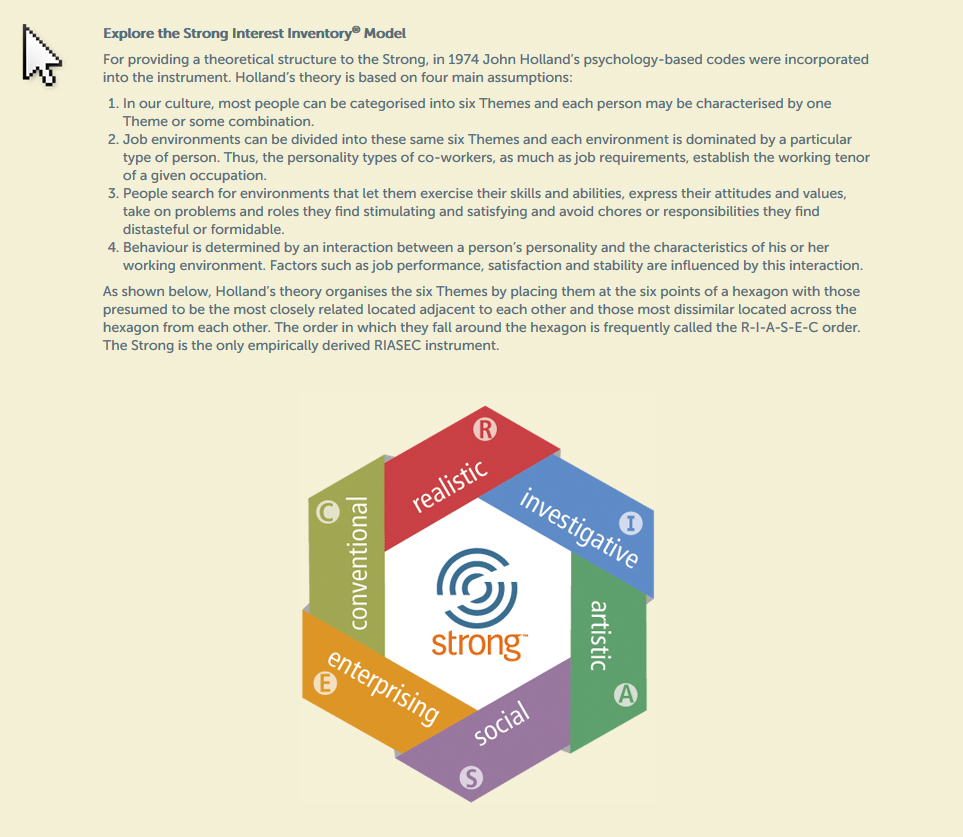 Strong Interest Inventory The Myers Briggs Company Strong Interest Inventory The Myers Briggs Company